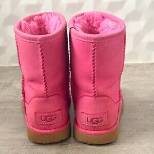 UGG Classic ll Short Waterproof Boot Sz 11 Toddler Leather Shearling Lined